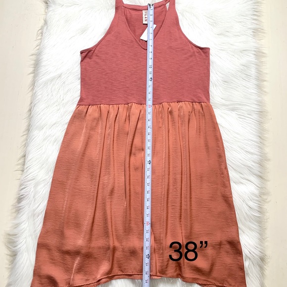SOLD-NWT Anthropologie Terracotta Dress - Picture 10 of 10